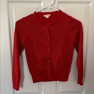 Crewcuts Sparkling Red Girl’s Cardigan